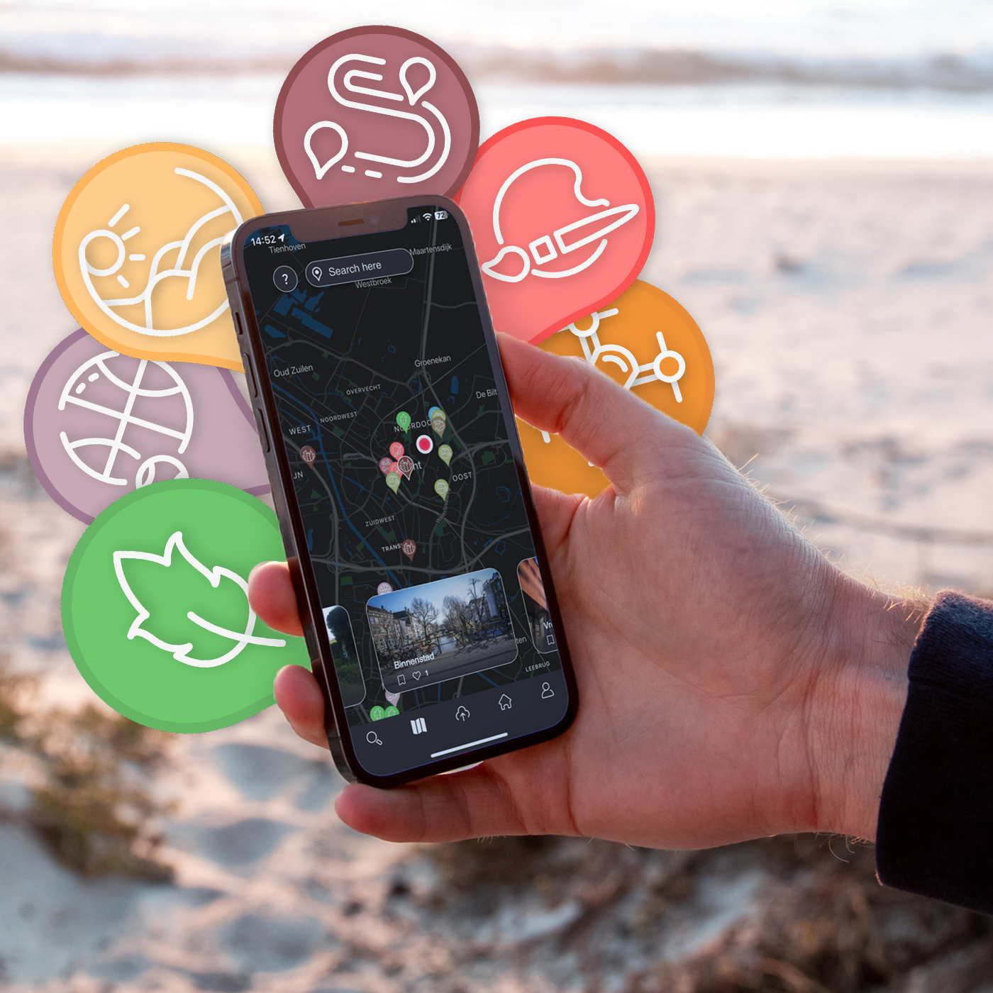 Film-Point app waarmee je filmlocaties en videolocaties in Nederland vindt